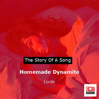 final cover Homemade Dynamite Lorde
