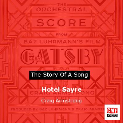 final cover Hotel Sayre Craig Armstrong