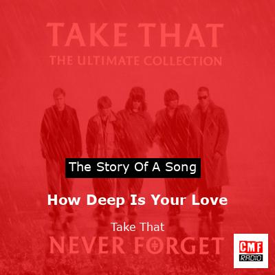 final cover How Deep Is Your Love Take That