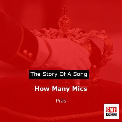 How Many Mics – Pras