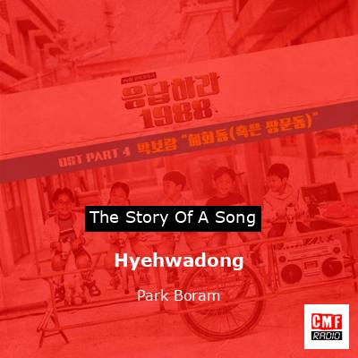 final cover Hyehwadong Park Boram