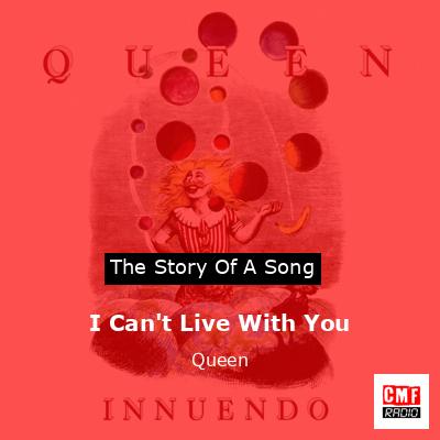 final cover I Cant Live With You Queen