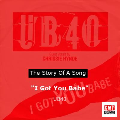 final cover I Got You Babe UB40