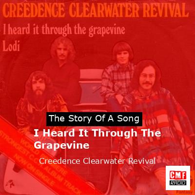 final cover I Heard It Through The Grapevine Creedence Clearwater Revival