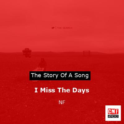 final cover I Miss The Days NF