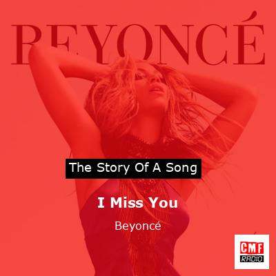 final cover I Miss You Beyonce