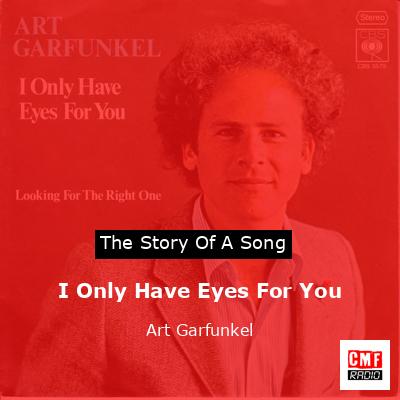final cover I Only Have Eyes For You Art Garfunkel