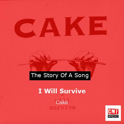 Cake – I Will Survive (1997, CD) - Discogs