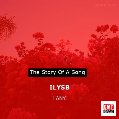final cover ILYSB LANY