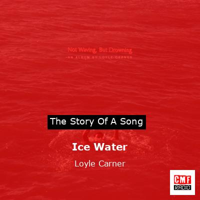 final cover Ice Water Loyle Carner