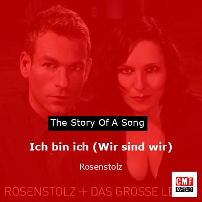 final cover Ich bin ich Wir sind wir Rosenstolz