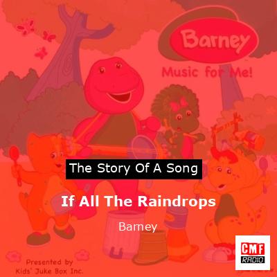 final cover If All The Raindrops Barney