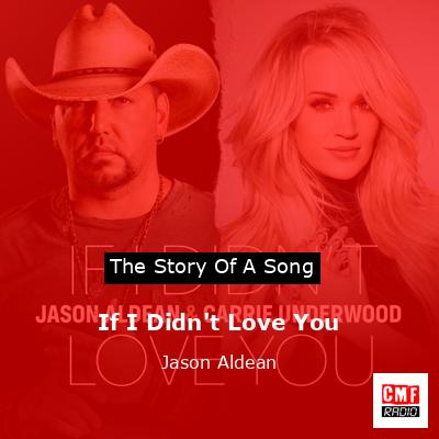 If I Didn’t Love You – Jason Aldean