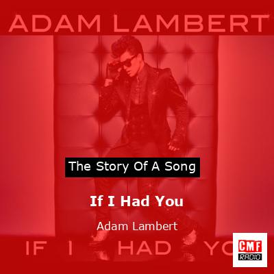 If I Had You – Adam Lambert
