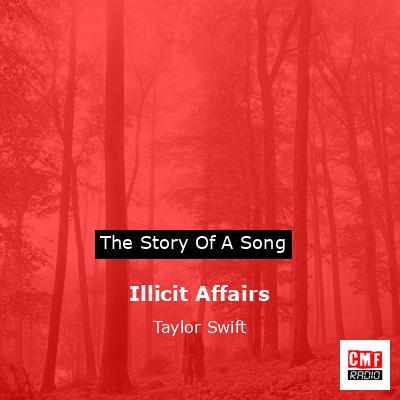 final cover Illicit Affairs Taylor Swift