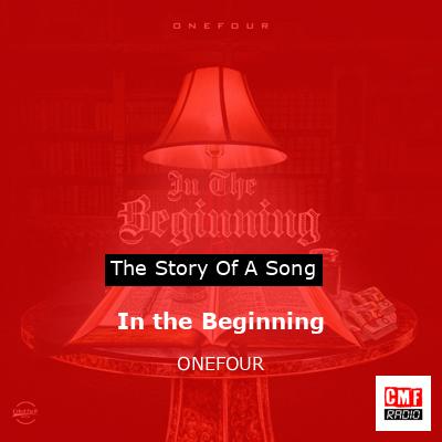 final cover In the Beginning ONEFOUR