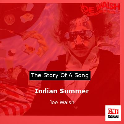 final cover Indian Summer Joe Walsh