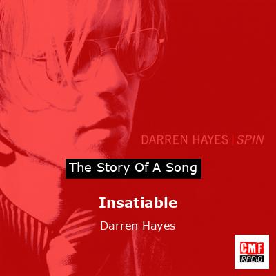 Insatiable – Darren Hayes