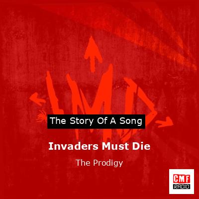 final cover Invaders Must Die The Prodigy