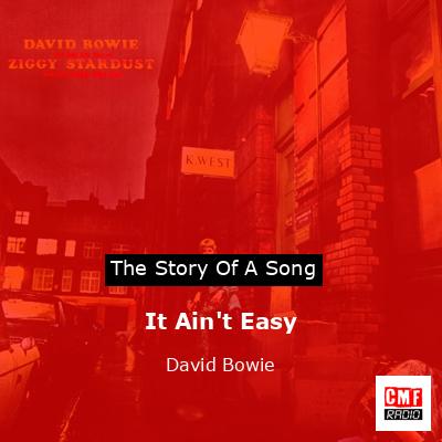 final cover It Aint Easy David Bowie