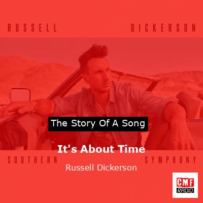 final cover Its About Time Russell Dickerson