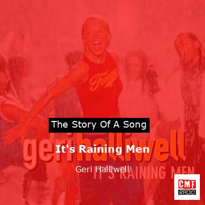 final cover Its Raining Men Geri Halliwell