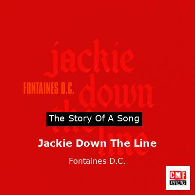final cover Jackie Down The Line Fontaines D.C