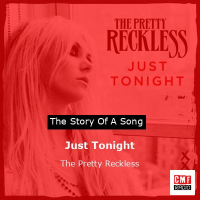 final cover Just Tonight The Pretty Reckless