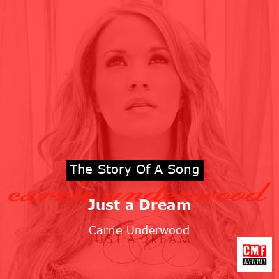 final cover Just a Dream Carrie Underwood