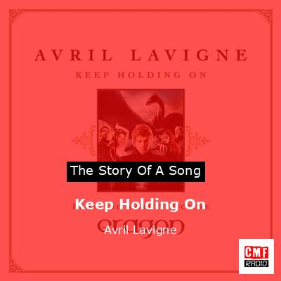 final cover Keep Holding On Avril Lavigne