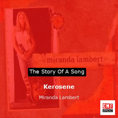 final cover Kerosene Miranda Lambert