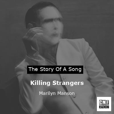 final cover Killing Strangers Marilyn Manson