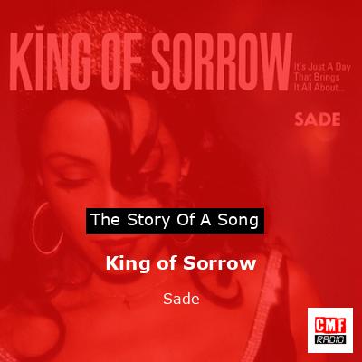final cover King of Sorrow Sade