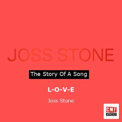 final cover L O V E Joss Stone