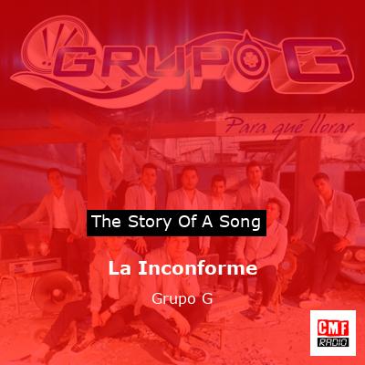 final cover La Inconforme Grupo G