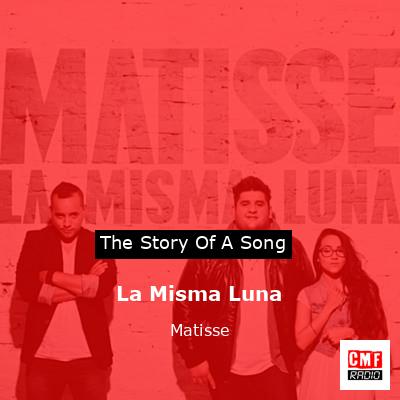 final cover La Misma Luna Matisse