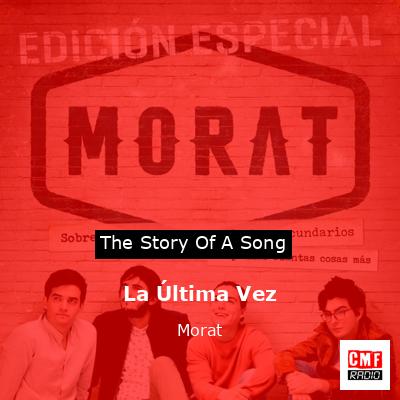 final cover La Ultima Vez Morat