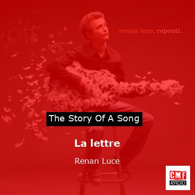 final cover La lettre Renan Luce