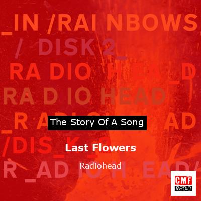 final cover Last Flowers Radiohead