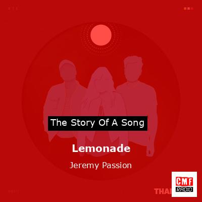 Lemonade – Jeremy Passion