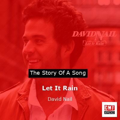 final cover Let It Rain David Nail