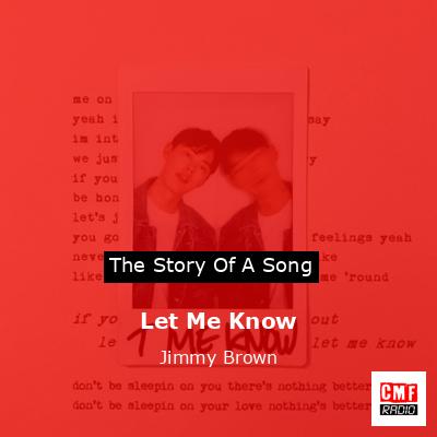 Let Me Know – Jimmy Brown