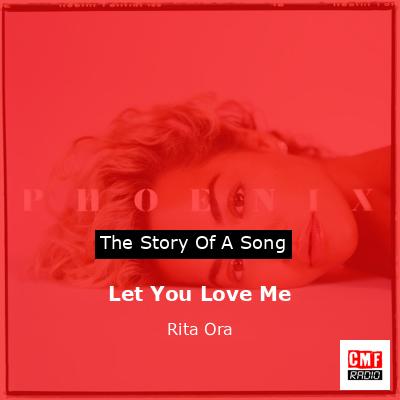 final cover Let You Love Me Rita Ora