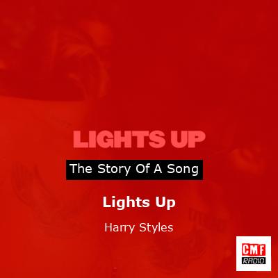 final cover Lights Up Harry Styles