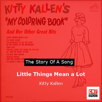 final cover Little Things Mean a Lot Kitty Kallen