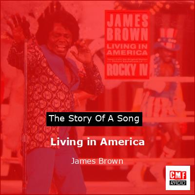 final cover Living in America James Brown