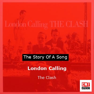 final cover London Calling The Clash