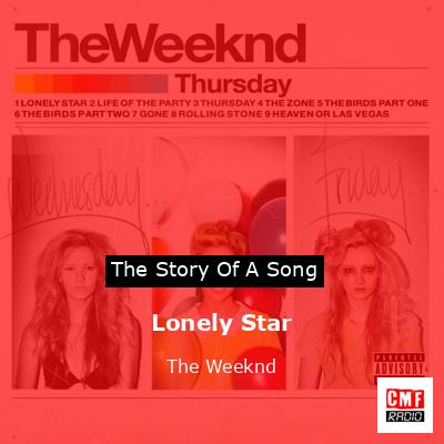 final cover Lonely Star The Weeknd