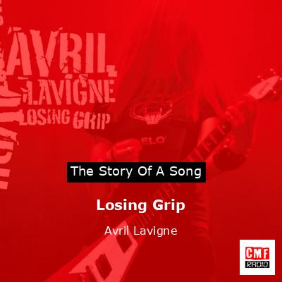 final cover Losing Grip Avril Lavigne