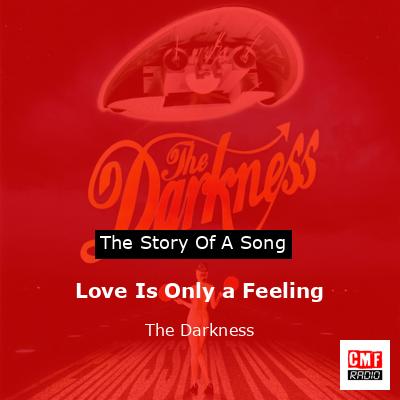 final cover Love Is Only a Feeling The Darkness